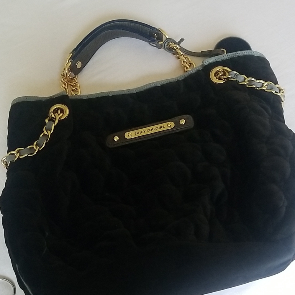 Juicy Couture Black Quilted Women's Bag